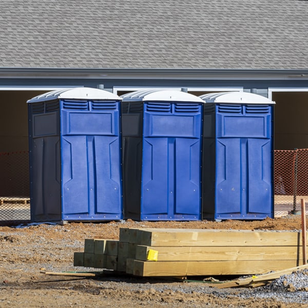 do you offer hand sanitizer dispensers inside the portable toilets in Morris Run